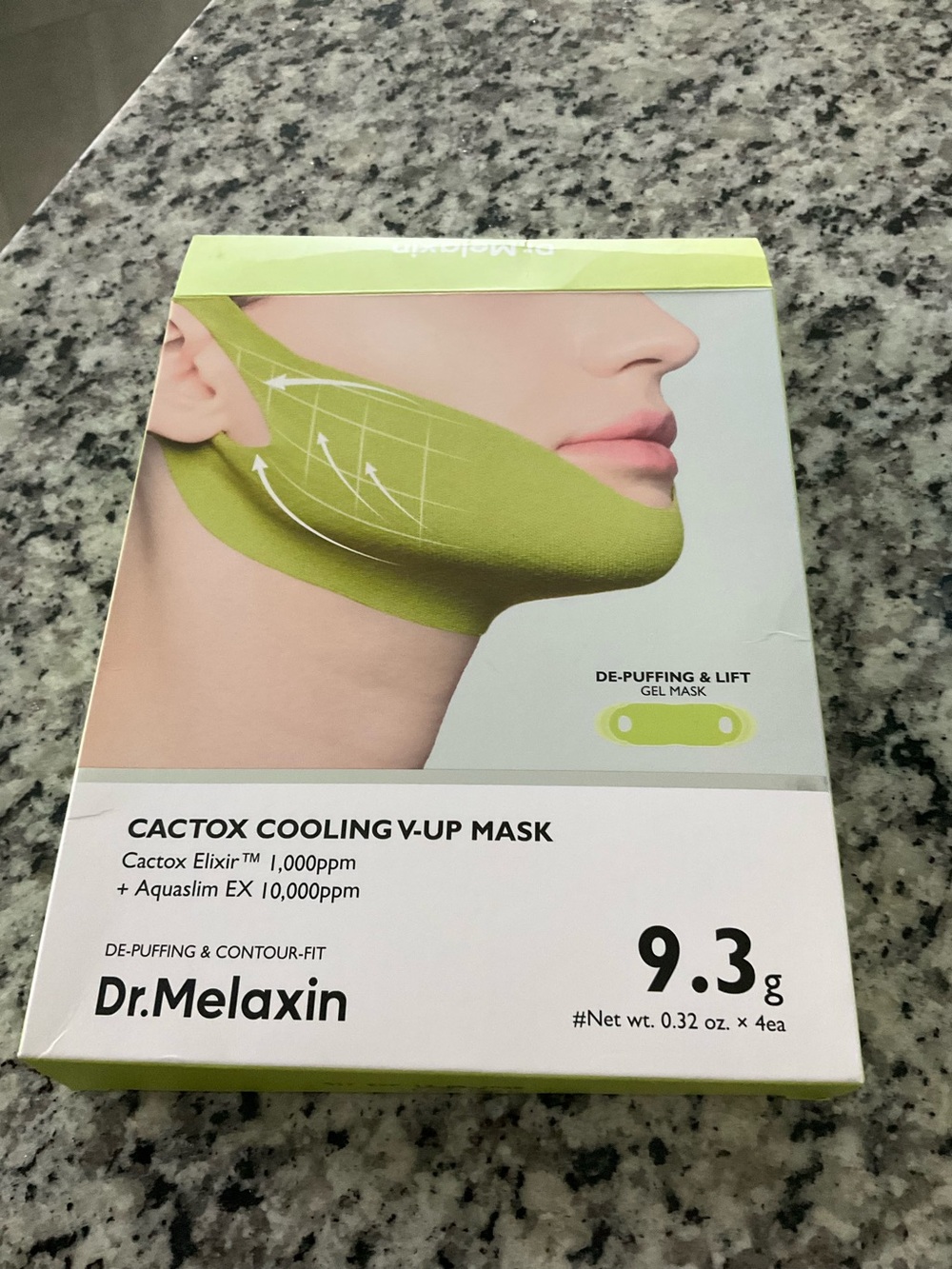 Dr. Melaxin Cactox Cooling V-Up Mask — NWT Four Pack